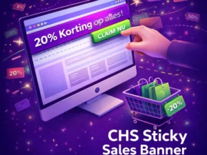 CHS Sticky Sales Banner